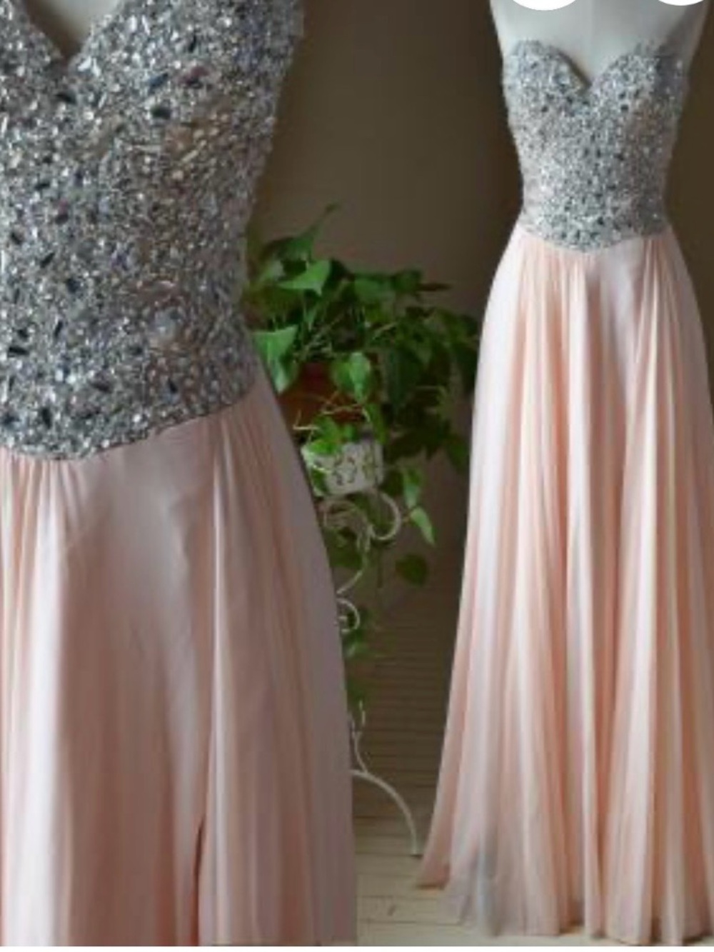 COYA Collection Blush Pink Formal Dress
